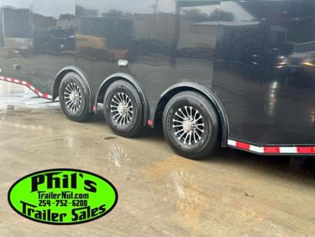 New 2026 Haulmark GOOSENECK 8.5X48 Car / Racing Trailer TWO ELECTRIC AWNINGS