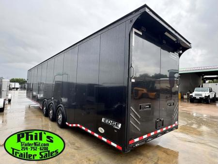 New 2026 Haulmark GOOSENECK 8.5X48 Car / Racing Trailer TWO ELECTRIC AWNINGS