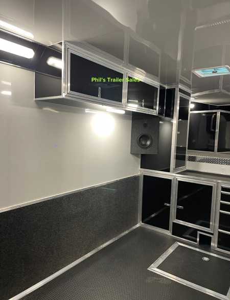 New 2026 Haulmark GOOSENECK 8.5X48 Car / Racing Trailer TWO ELECTRIC AWNINGS