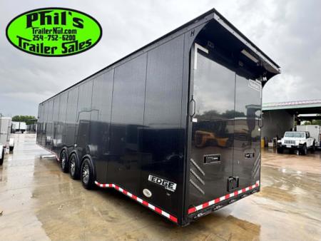 New 2026 Haulmark GOOSENECK 8.5X48 Car / Racing Trailer TWO ELECTRIC AWNINGS