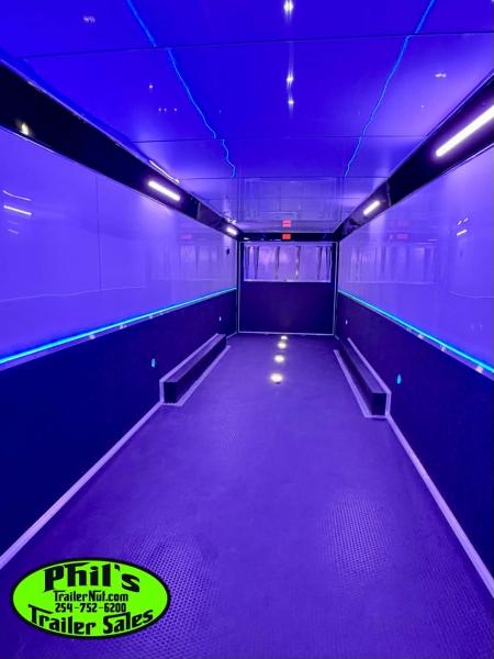 New 2026 Haulmark GOOSENECK 8.5X48 Car / Racing Trailer TWO ELECTRIC AWNINGS