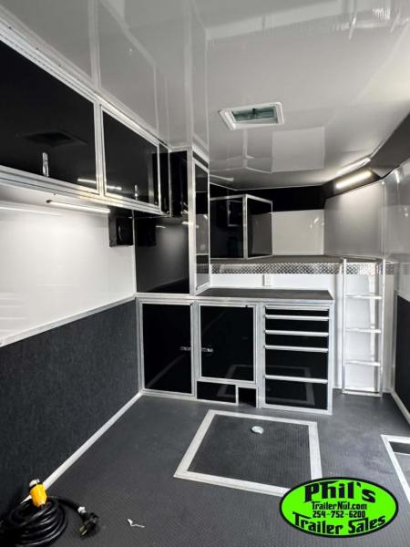 New 2026 Haulmark GOOSENECK 8.5X48 Car / Racing Trailer TWO ELECTRIC AWNINGS