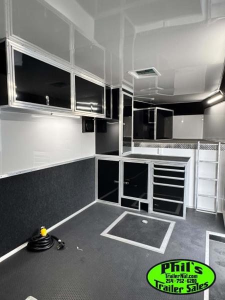 New 2026 Haulmark GOOSENECK 8.5X48 Car / Racing Trailer TWO ELECTRIC AWNINGS