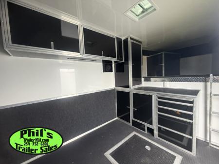 New 2026 Haulmark GOOSENECK 8.5X48 Car / Racing Trailer TWO ELECTRIC AWNINGS