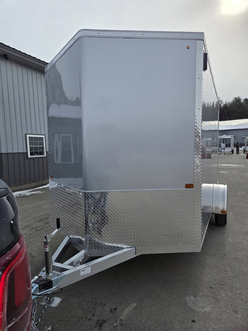 New 2026 Nitro 7x12 sec v nose Cargo / Enclosed Trailer