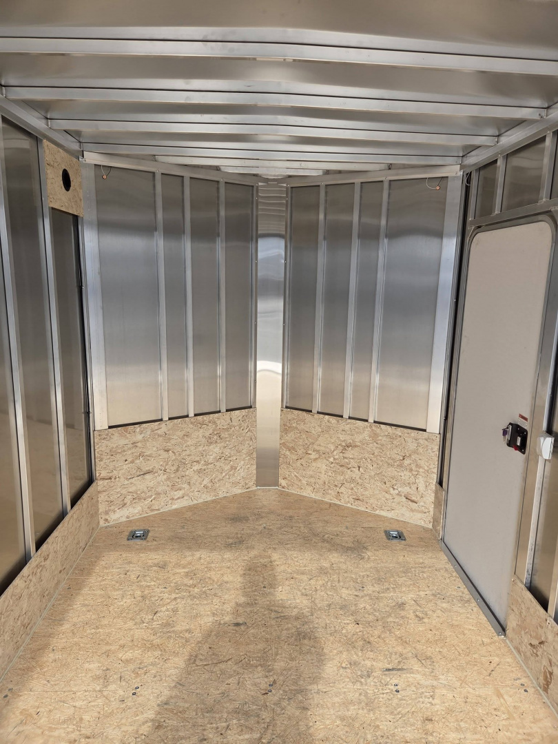 New 2026 Nitro 7x12 sec v nose Cargo / Enclosed Trailer