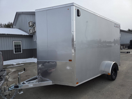 New 2026 Nitro 7x12 sec v nose Cargo / Enclosed Trailer