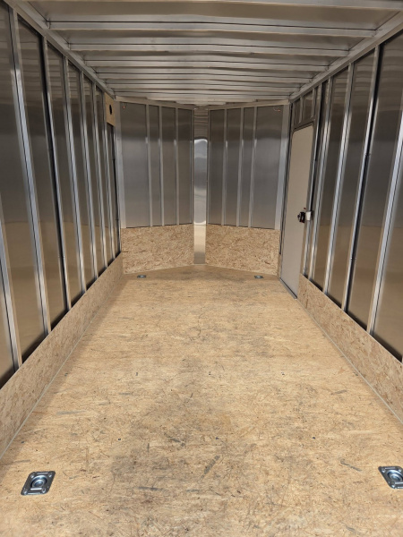 New 2026 Nitro 7x12 sec v nose Cargo / Enclosed Trailer