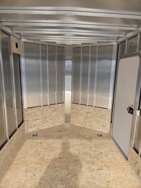 New 2026 Nitro 7x12 sec v nose Cargo / Enclosed Trailer