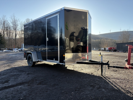 New 2026 Wells Cargo 6x12 6'6  Interior Height Fasttrac Deluxe Cargo / Enclosed Trailer w/Ramp Door