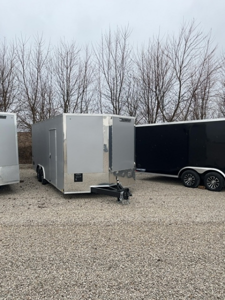 New 2026 Impact Trailers 8.5 x 20 7K Quake Flat Top V-Nose Car Hauler