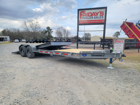 New 2026 Diamond C Trailers HDT207 22' x 82  Tilt Trailer Pacesetter Edition