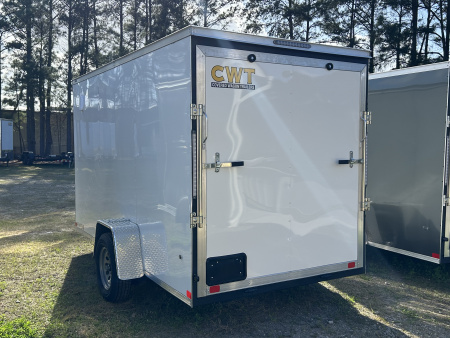 New 2026 Covered Wagon 6x12 Cargo / Enclosed Trailer with Ramp Door