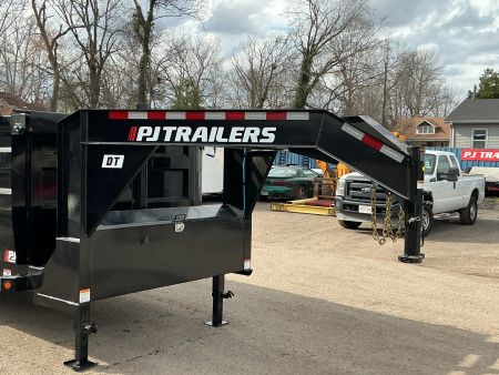 New 2025 PJ Trailers 83" x 16' Pro-Lift GN High Side (DT) 15.6K GVWR Dump Trailer