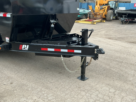 New 2026 PJ Trailers 83" x 14' Low-Pro High Side Telescopic (DT1) 17.5K GVWR Dump Trailer