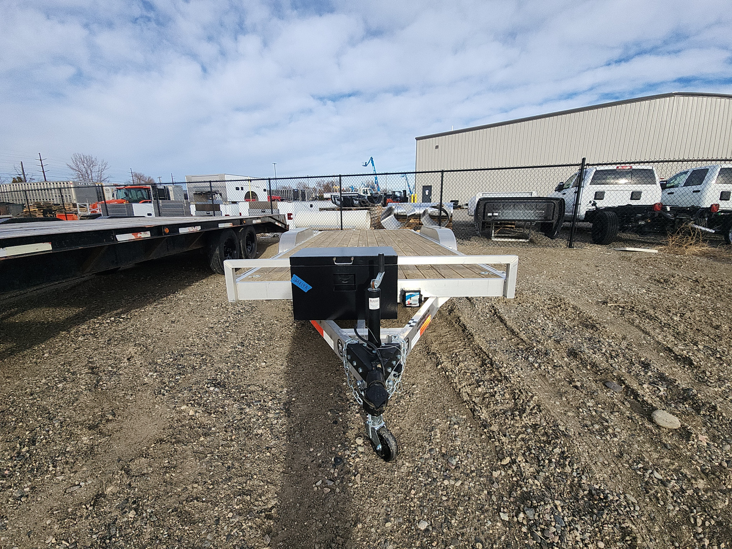 Used 2024 Baughman 7X16 BP FLATBED Flatbed Trailer