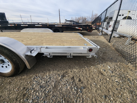 Used 2024 Baughman 7X16 BP FLATBED Flatbed Trailer