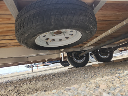 Used 2024 Baughman 7X16 BP FLATBED Flatbed Trailer