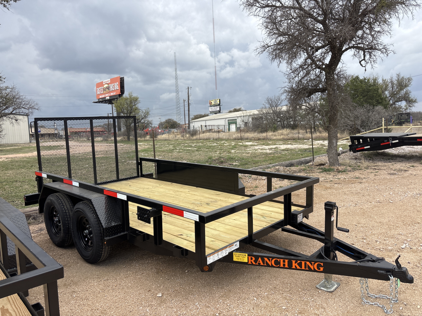 New 2026 Ranch King TC126-70EFMR Utility Trailer