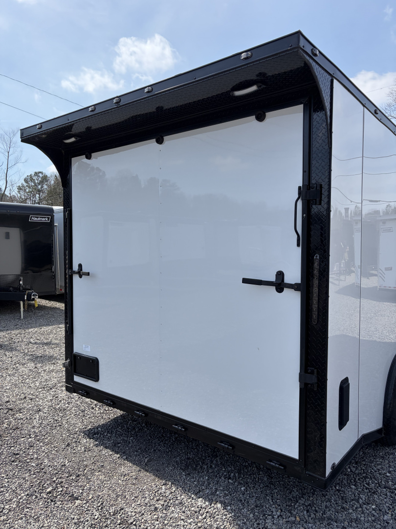 Used 2025 18' PowerLine Race Trailer, Finished Race Interior, Air Condition, 10K GVWR, Spread Axles