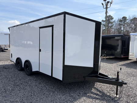 Used 2025 PowerLine Cargo 18 Car / Racing Trailer