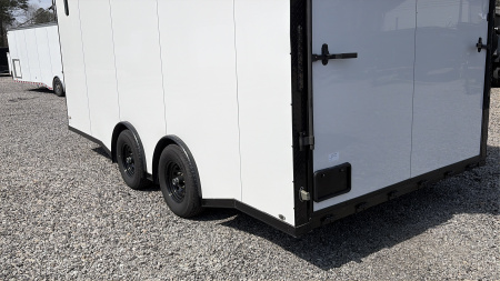 Used 2025 18' PowerLine Race Trailer, Finished Race Interior, Air Condition, 10K GVWR, Spread Axles