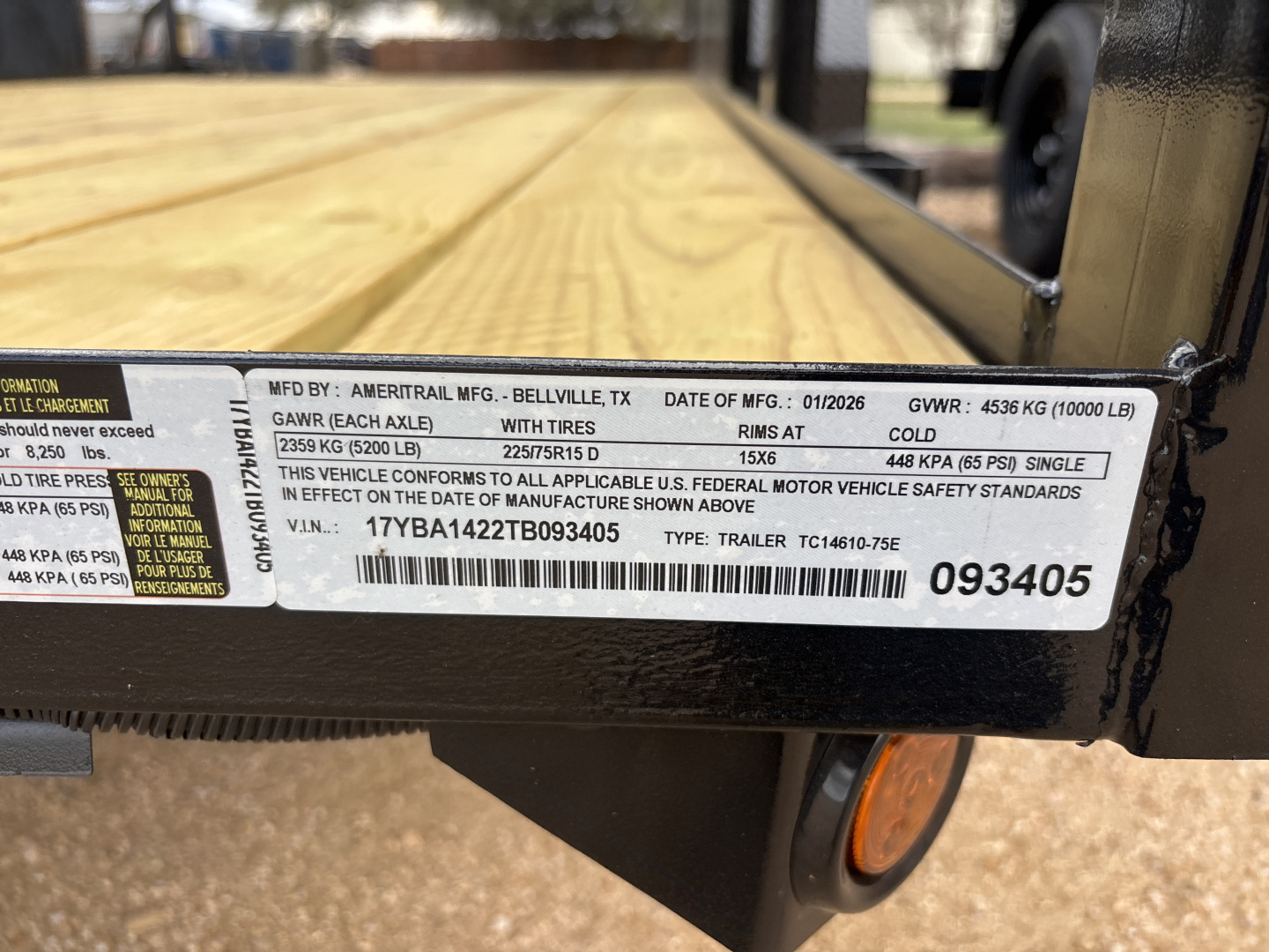 New 2026 Ranch King TC14610-75E Utility Trailer