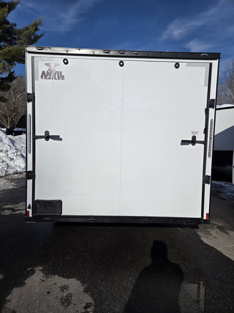 New 2026 Anvil 8.5x16 black out cargo trailer with rear ramp door Cargo / Enclosed Trailer