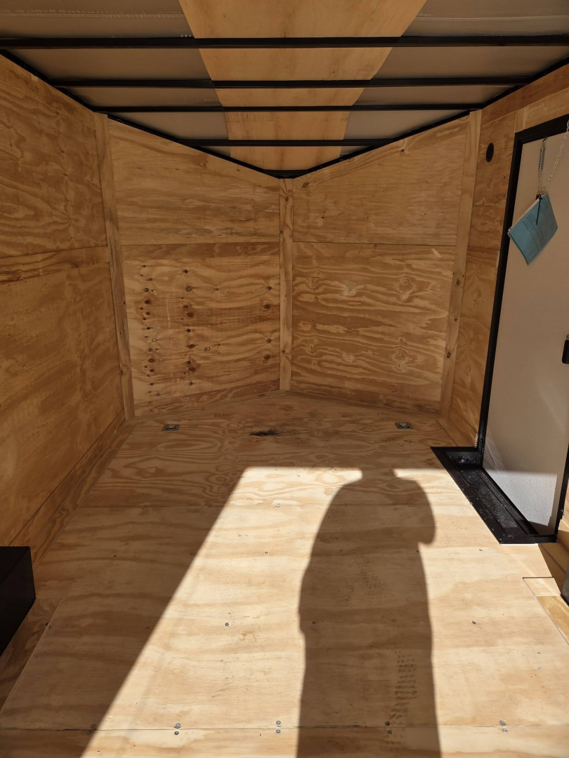 New 2026 Anvil 8.5x16 black out cargo trailer with rear ramp door Cargo / Enclosed Trailer