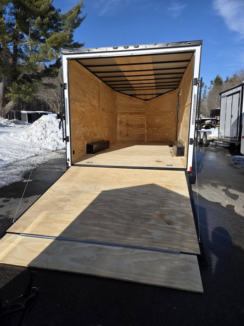 New 2026 Anvil 8.5x16 black out cargo trailer with rear ramp door Cargo / Enclosed Trailer