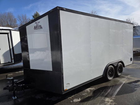 New 2026 Anvil 8.5x16 black out cargo trailer with rear ramp door Cargo / Enclosed Trailer