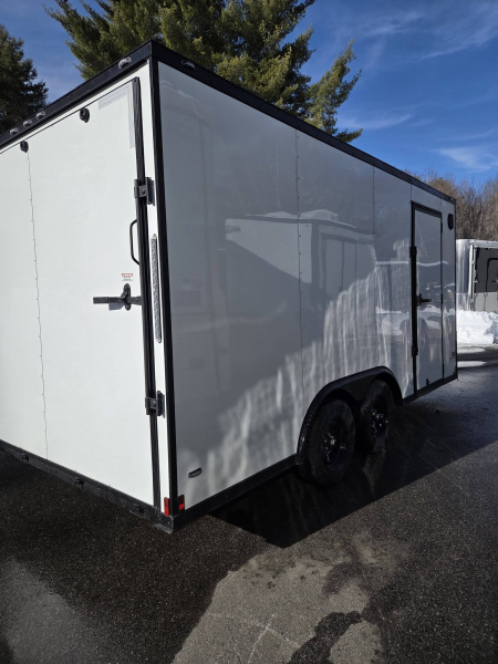 New 2026 Anvil 8.5x16 black out cargo trailer with rear ramp door Cargo / Enclosed Trailer