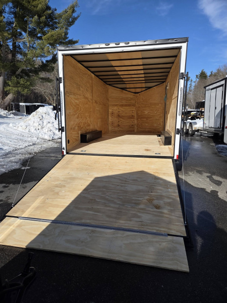 New 2026 Anvil 8.5x16 black out cargo trailer with rear ramp door Cargo / Enclosed Trailer