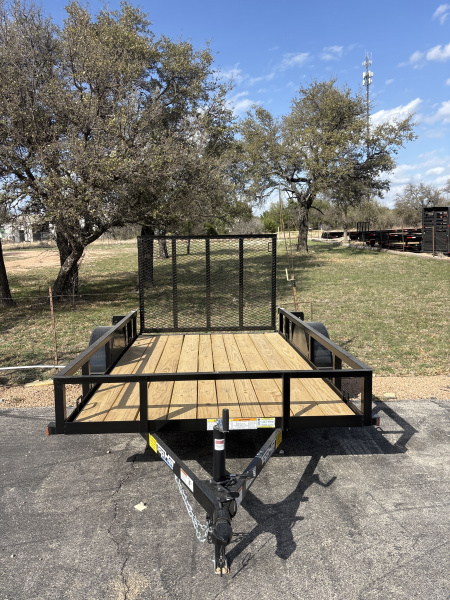 New 2026 Top Hat DJX 10X72-2.9N-R Utility Trailer