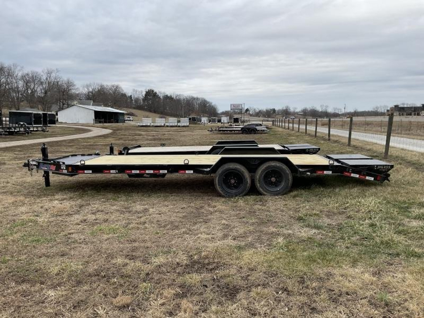 New 2026 Liberty 83”x22’ 15.4K EQUIPMENT TRAILER W/ MAMMOTH RAMPS Equipment Trailer