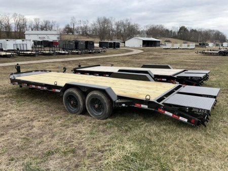 New 2026 Liberty 83”x22’ 15.4K EQUIPMENT TRAILER W/ MAMMOTH RAMPS Equipment Trailer