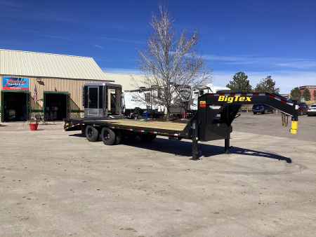 New 2026 Big Tex 25GN-25D5A- Flatbed Trailer