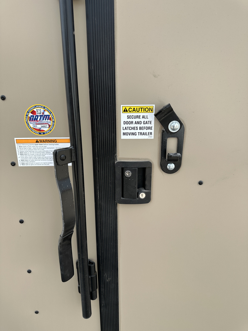 New 2026 Cargo Craft 5'x10' Elite Flat Sierra Tan Single Axle Enclosed Cargo / Enclosed Trailer