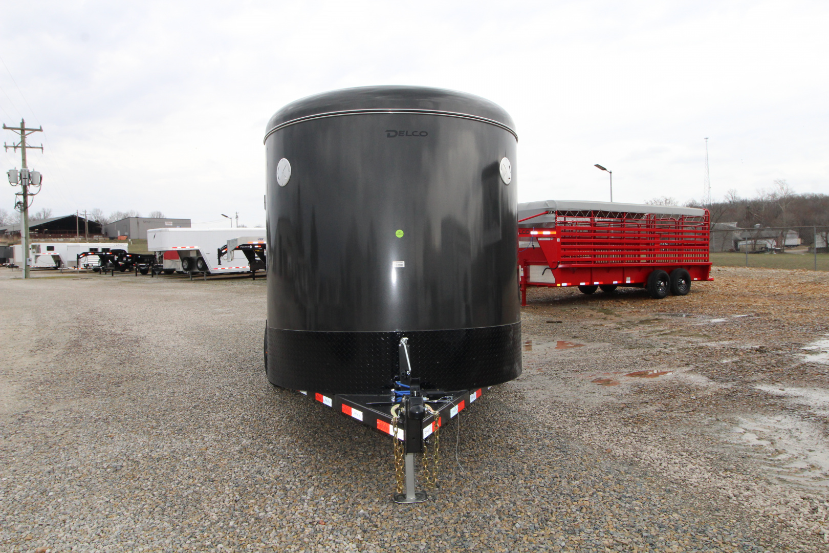 New 2026 Delco Trailers S816 Stock / Stock Combo Trailer