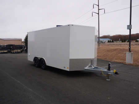 New 2026 Cell-Tech Trailers 8.5x16 Galvanized Steel Cargo / Enclosed Trailer