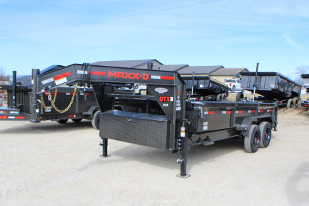 New 2026 MAXX-D DTX 16' Gooseneck Dump Trailer