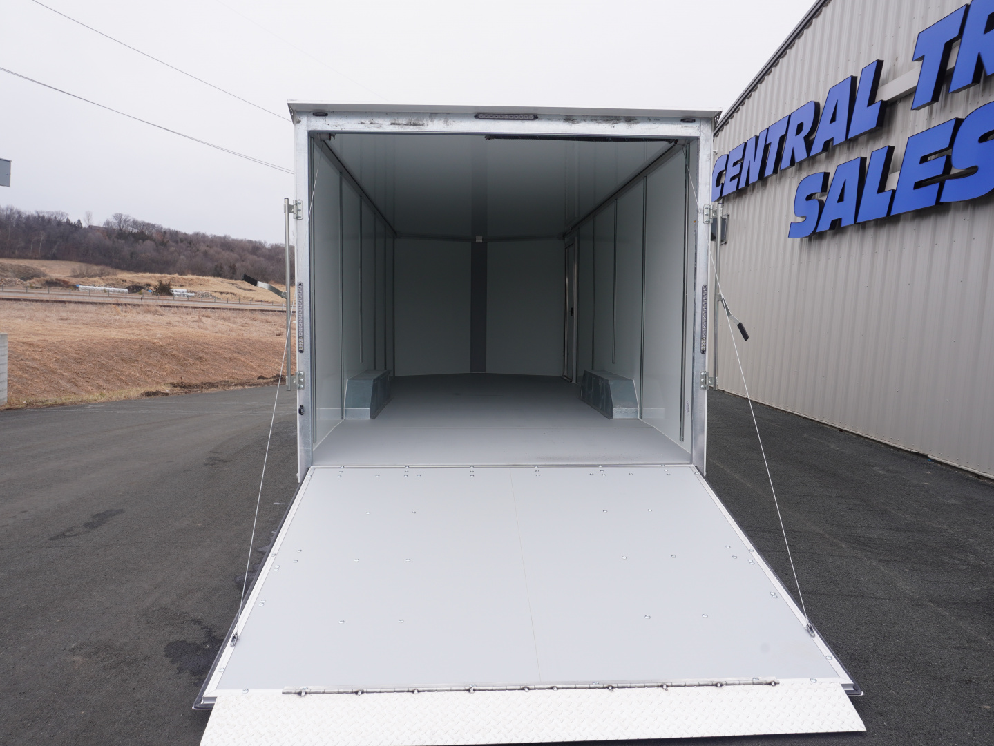 New 2026 Cell-Tech Trailers 8.5x22 Galvanized Enclosed Trailer
