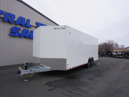 New 2026 Cell-Tech Trailers 8.5x22 Galvanized Enclosed Trailer