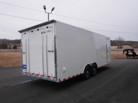 New 2026 Cell-Tech Trailers 8.5x22 Galvanized Enclosed Trailer