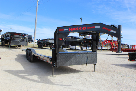 New 2026 MAXX-D T8X 102 x24' Gooseneck Equipment Tilt Trailer