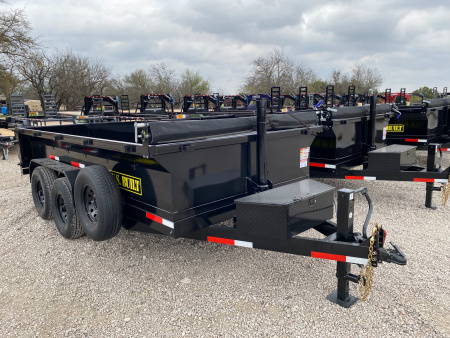 New 2026 US Built 7' X 14' 2' -Tarp - Ramps - 14K - Dump Trailer