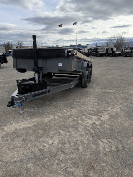New 2025 Diamond C Trailers MDT206 12X77 Dump Trailer