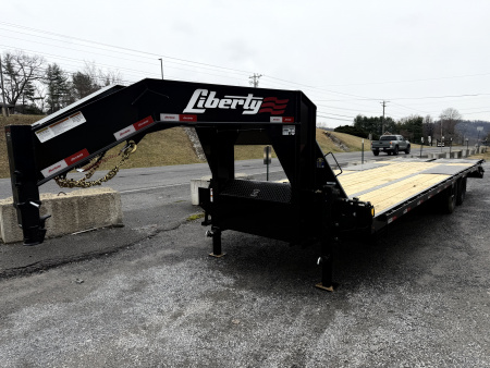 New 2026 Liberty Lf25k gooseneck trailer 25+5 mammoth ramps 25.9k g.v.w.r.