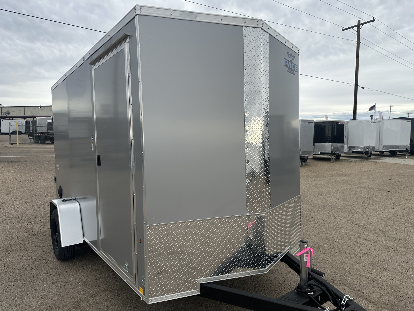 New 2026 Pace American 6X12 3K Outback DLX Cargo / Enclosed Trailer