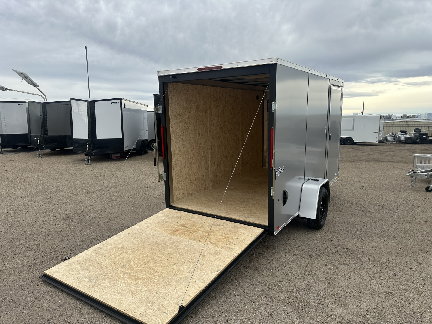 New 2026 Pace American 6X12 3K Outback DLX Cargo / Enclosed Trailer